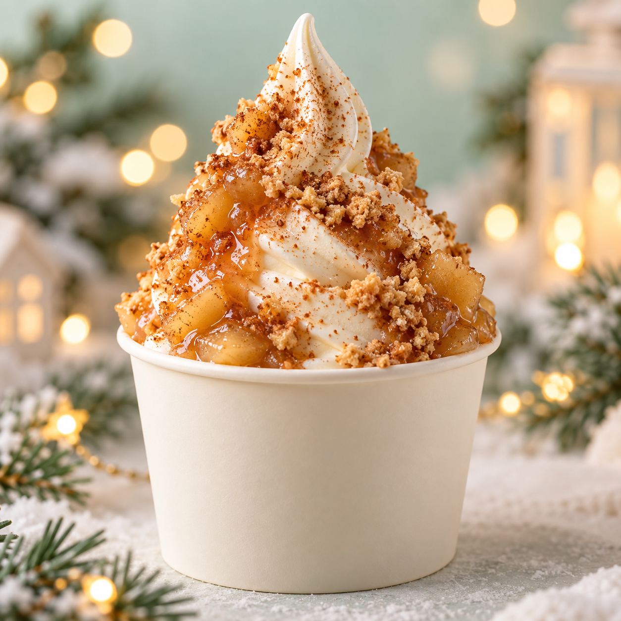Kanelæble julesoftice